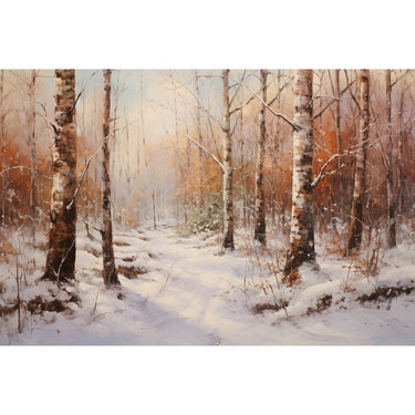 Winter Forest Canvas